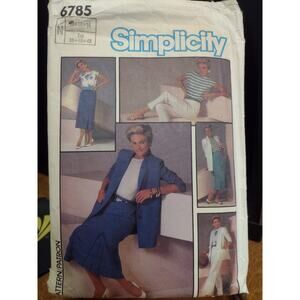 Vintage Simplicity Pattern‎ 6785 Misses' Go-Everywhere... (1985)